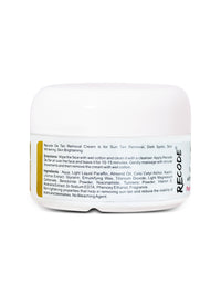 Recode De Tan Removal Cream 50 G - Sun Tan Removal Cream by Recode