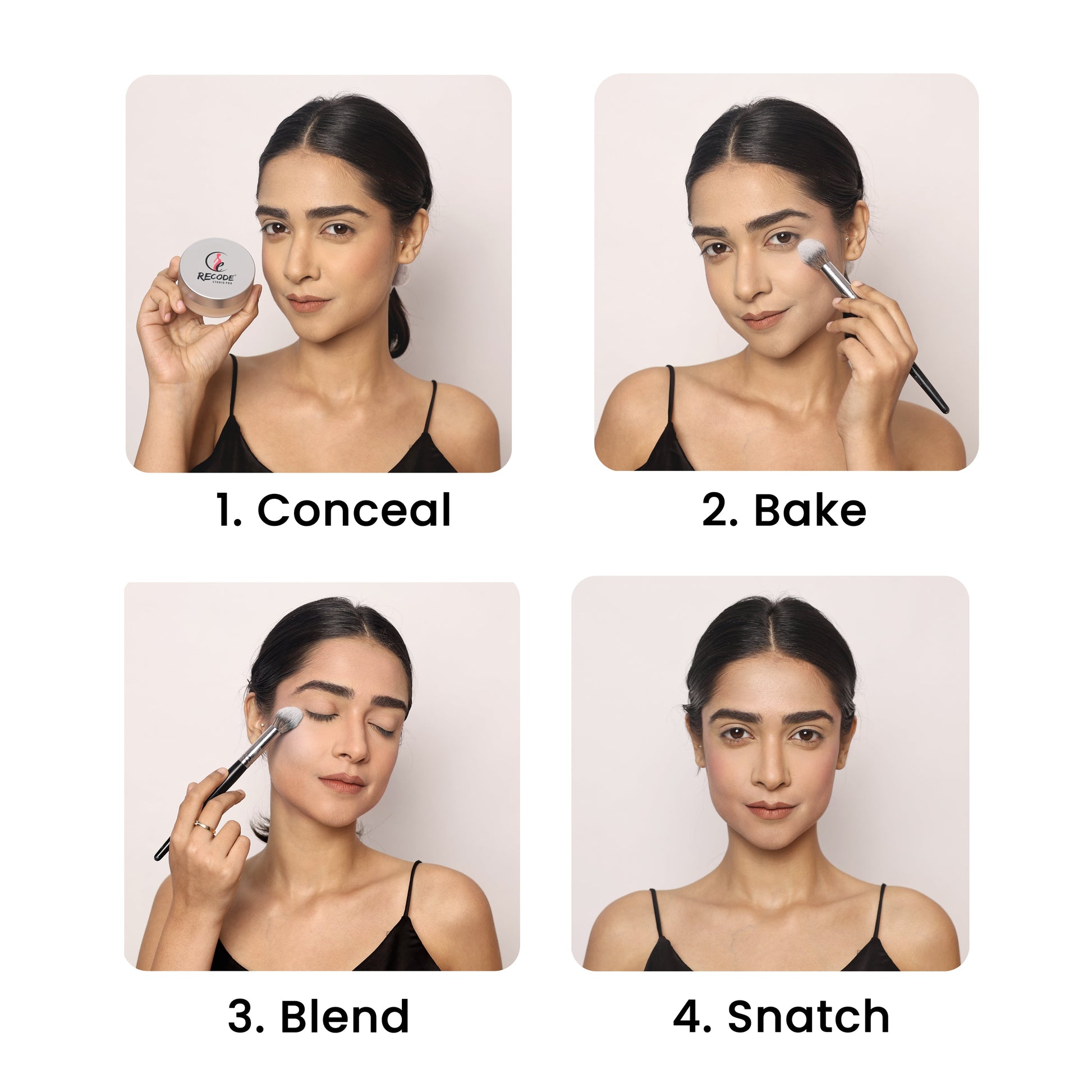 Recode Set & Forget No Hue Matte Setting Powder - 12 G