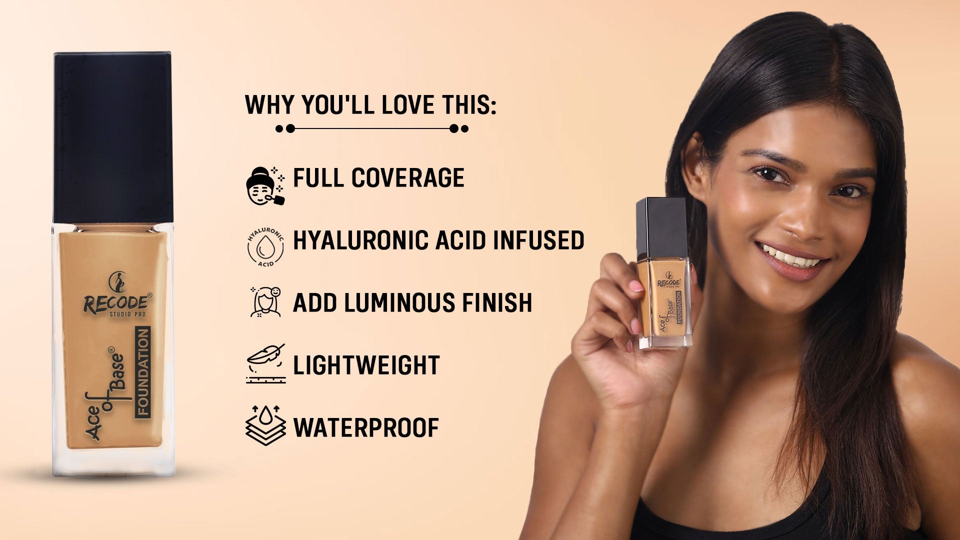 Recode 08 Foundation Suryapur 30 ML