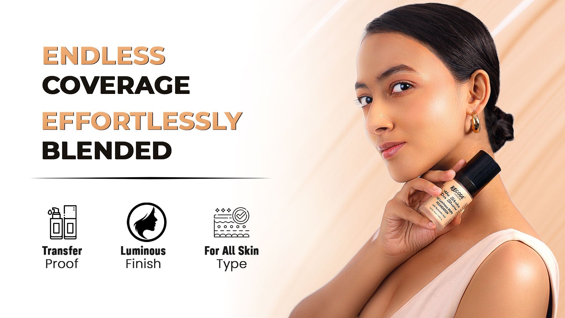 01 HD Luminous Matte Foundation 30 ML 01 India