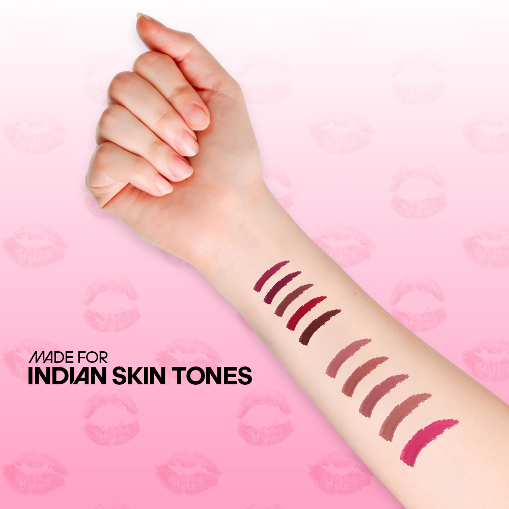 Recode Nude Blossom Matte Mini Bullet Lipstick Set Of 5 (5 X 1.5 G)