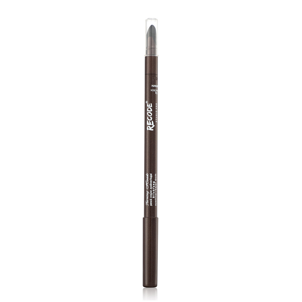 Recode Turning Heads Brown Crayon Gel Eyeliner Cum Kajal Pencil 1.20 G