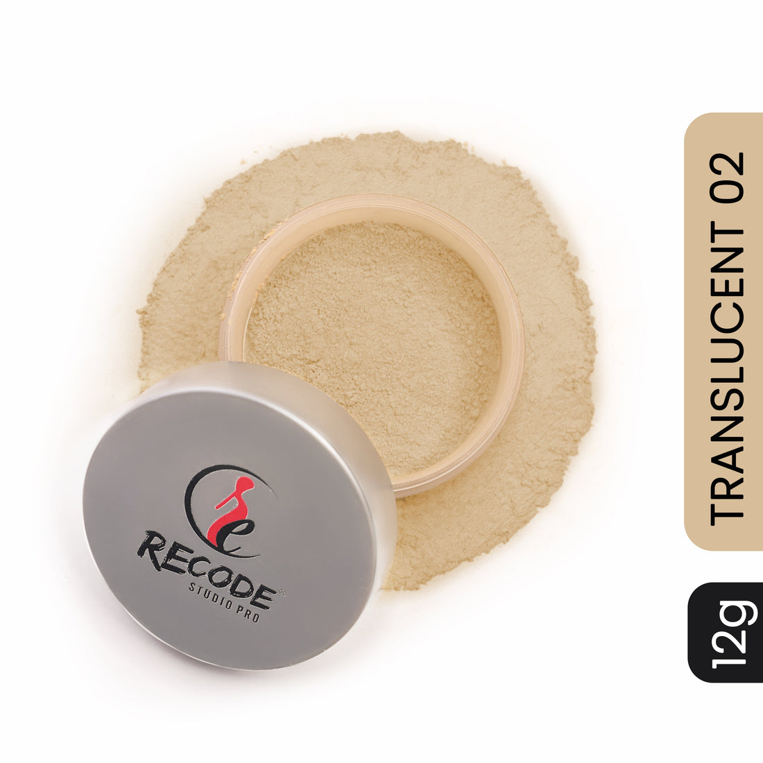 Recode 02 Set & Forget Fine Matte Setting Powder Translucent 02  - 12 G
