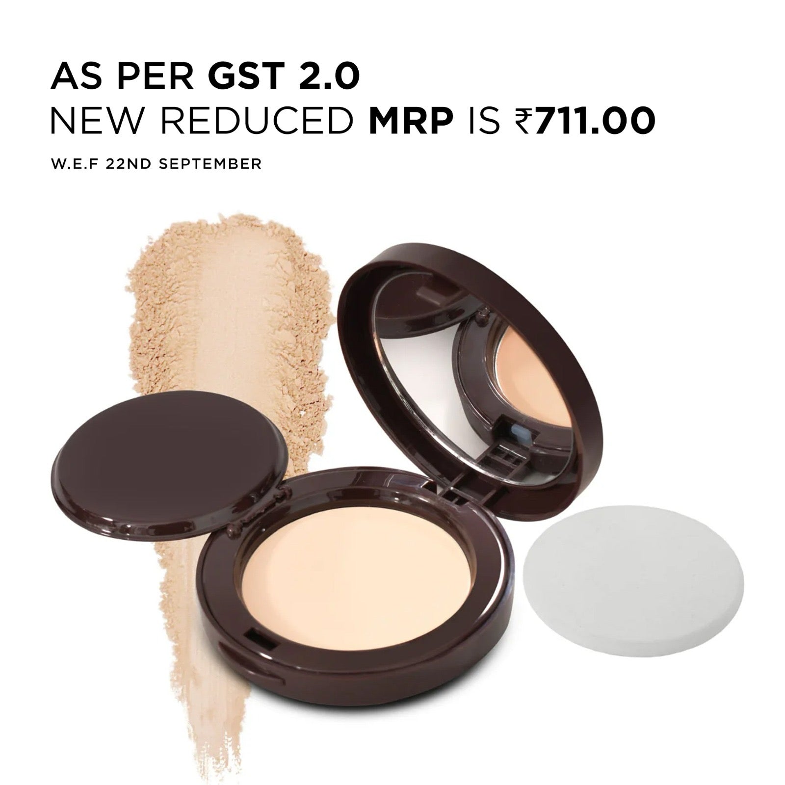 Recode Compact Powder 01 Sunday 9 G