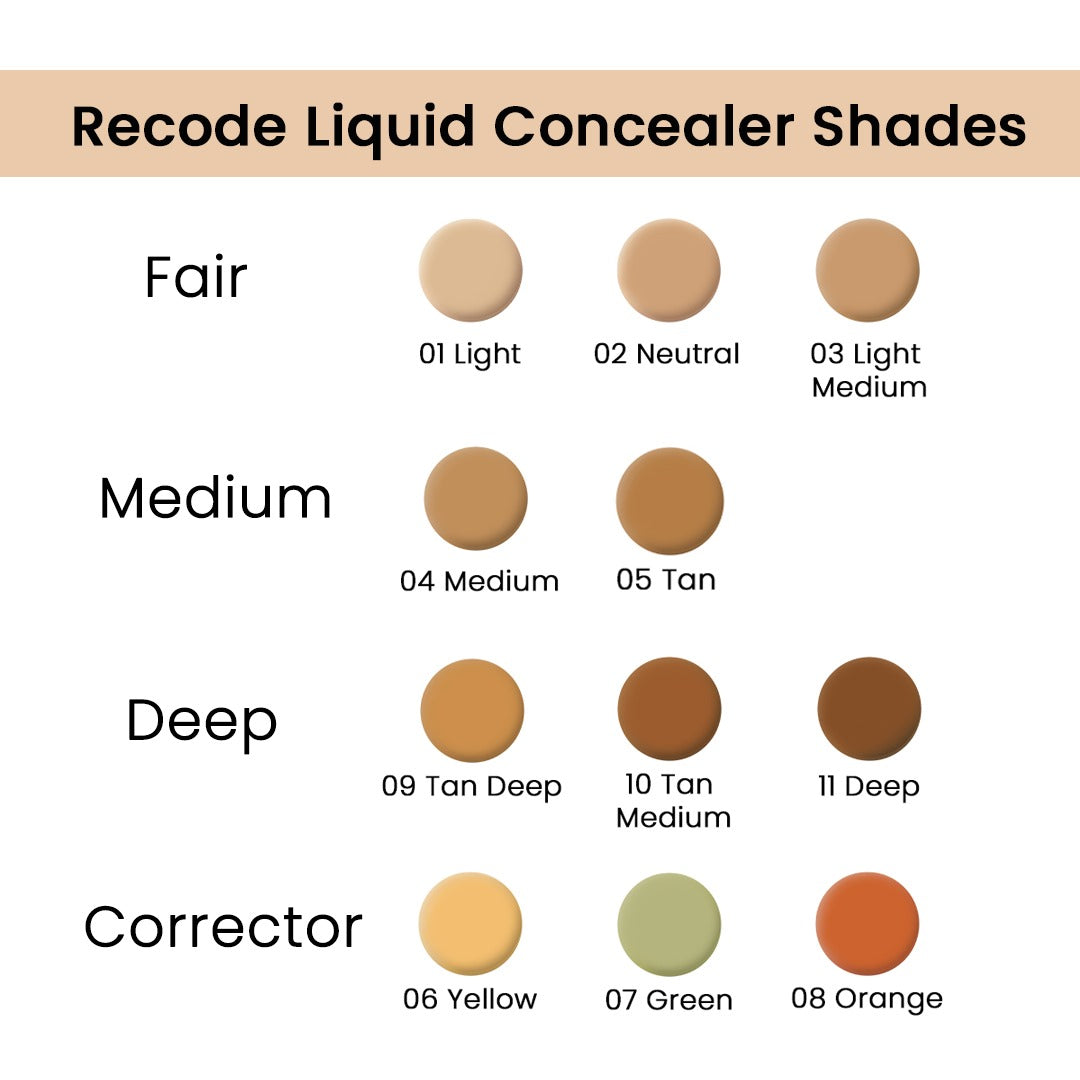 Recode 06 Concealer Yellow 6 G