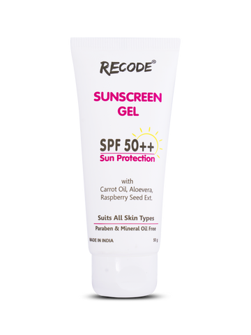 Recode SPF 50++ Sunscreen Protection Gel - 50 G