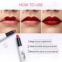 Recode Smudge-proof and waterproof Lip Crayon Set Of 8 (1.5 G X 8)