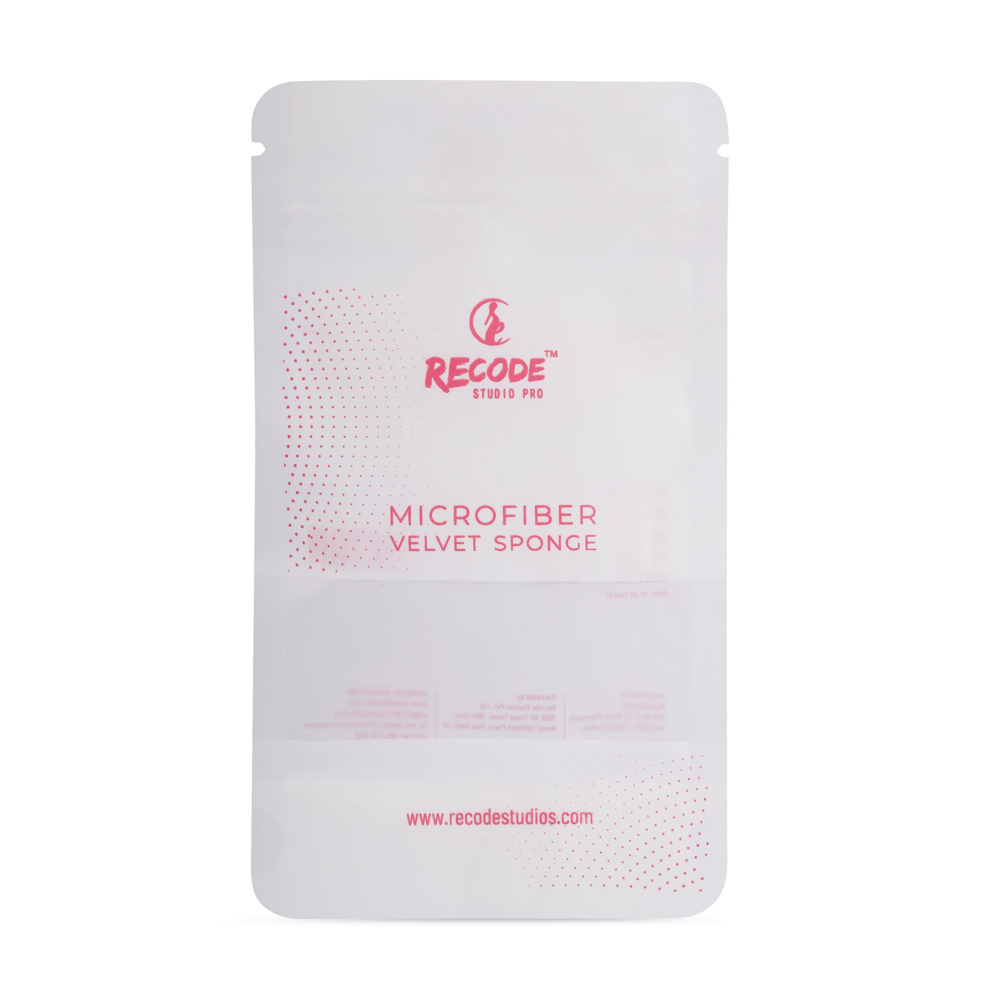 Recode Microfiber Velvet Sponge
