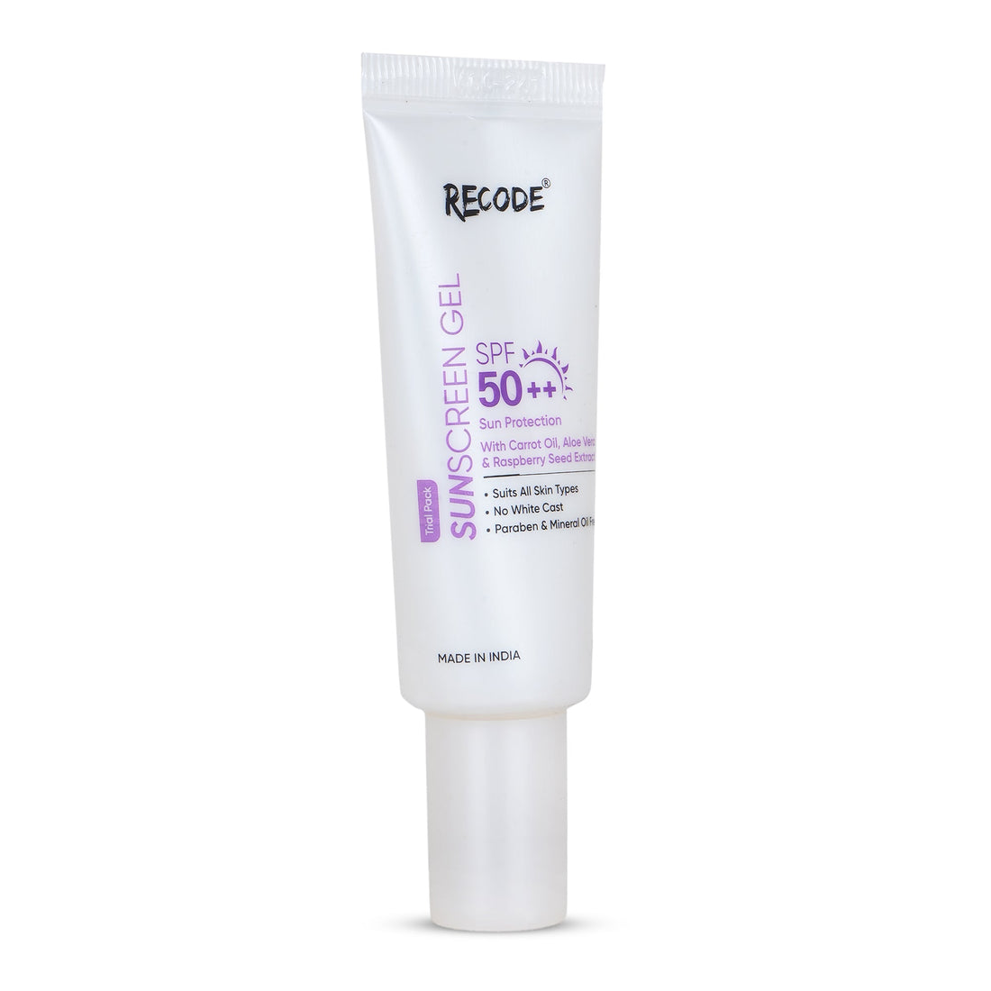 Recode 20 G Spf 50++ Sun screen Protection Gel -Trial Pack