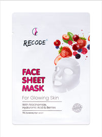 Recode Face Sheet Mask For Glowing Skin