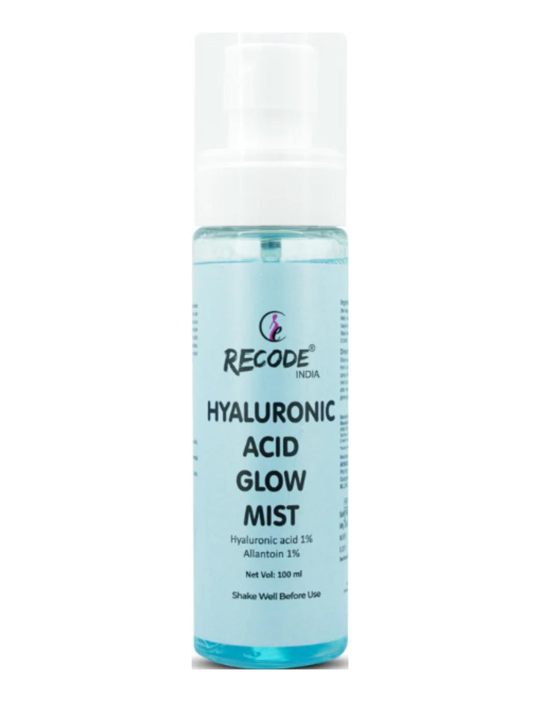 Recode Hyaluronic Acid Glow Mist -100 ML