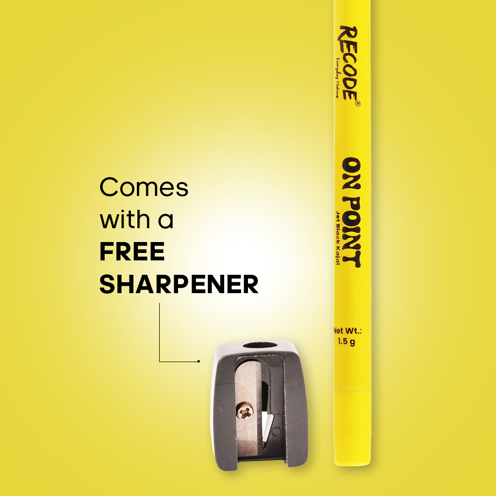 Recode On-Point Kajal With Sharpener 1.5 G