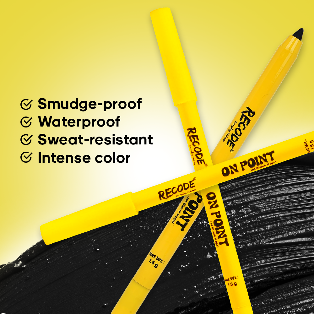 Recode On-Point Kajal With Sharpener 1.5 G