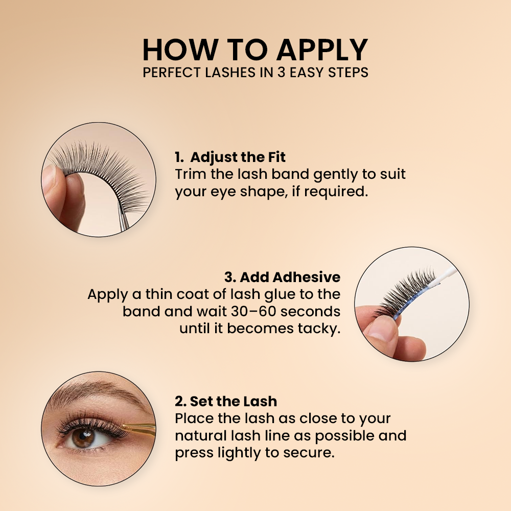 Recode RE09/D48 Featherlight Eyelashes-Transparent Band