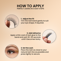 Recode RE06/D36 Featherlight Eyelashes-Transparent Band