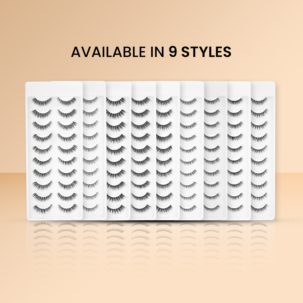 Recode RE06/D36 Featherlight Eyelashes-Transparent Band