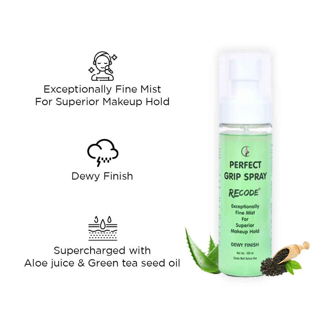 Recode 200 ML Perfect Grip Spray - 2x100 ML - Makeup Fixer 2x100 ML