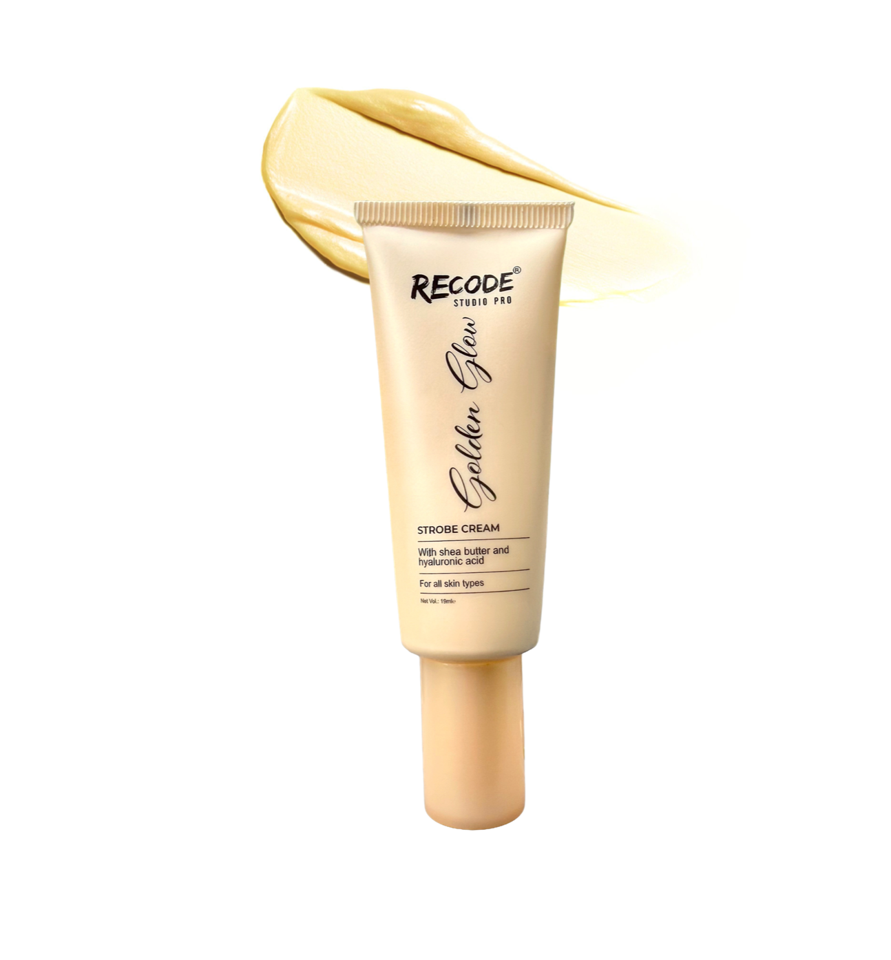 Recode Gold Strobe Cream 19 ML-with Hyaluronic Acid Extract