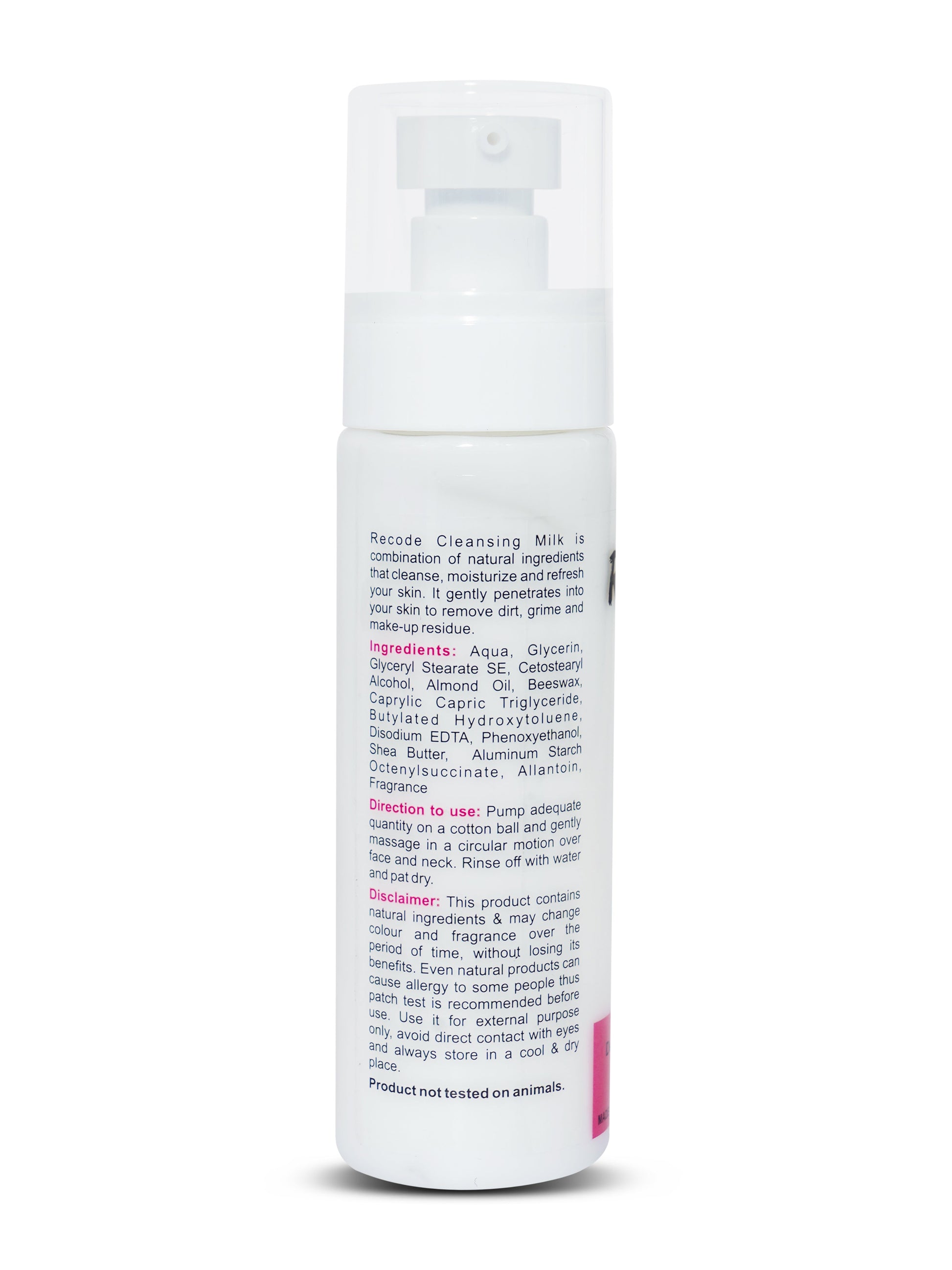 Recode Cleansing Milk - 100 ML