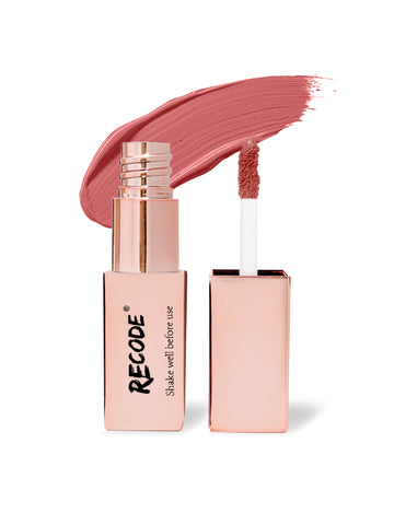 Recode 02 Gloss Fix Glossy Transfer Proof Liquid Lipstick- 02 Bright Lights