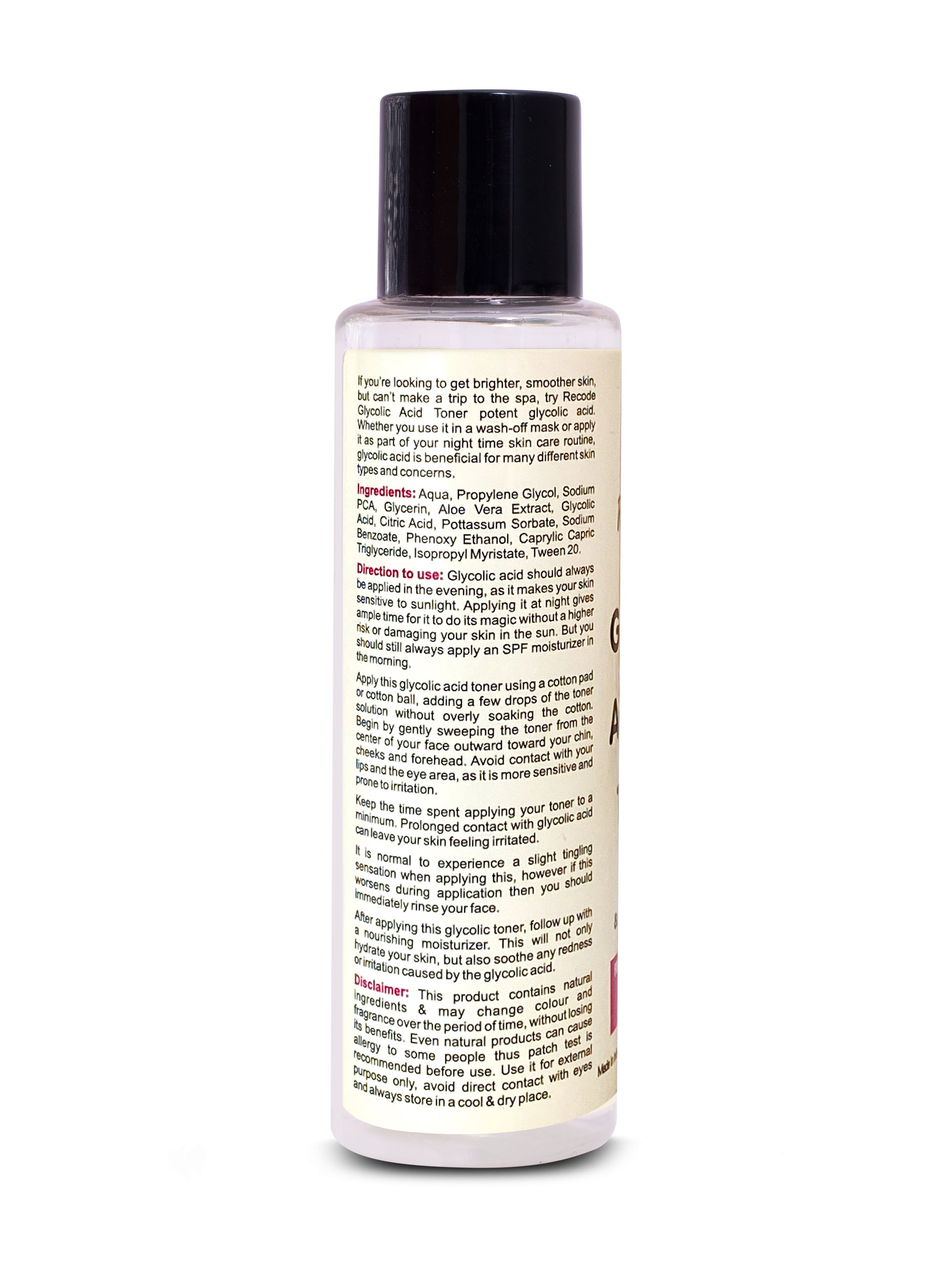 Recode 5% Glycolic Toner -100 ML