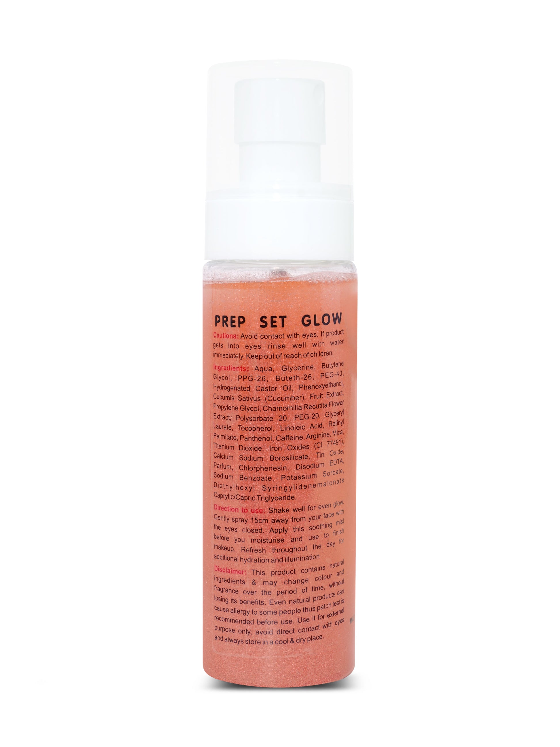 Recode Prep Set Glow-100 ML with Pink Shimmer